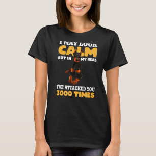 Doberman Hund Pinscher, jag kan se Lugn T Shirt