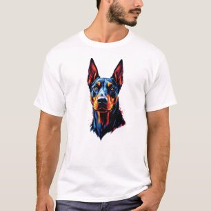Doberman Hund T Shirt