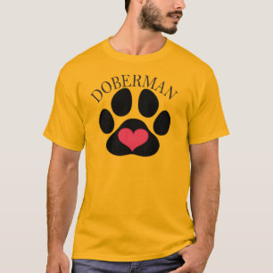 Doberman Hund T Shirt