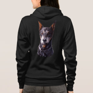 Doberman Jacka Kvinnors Doberman Pinscher Jacka T Shirt