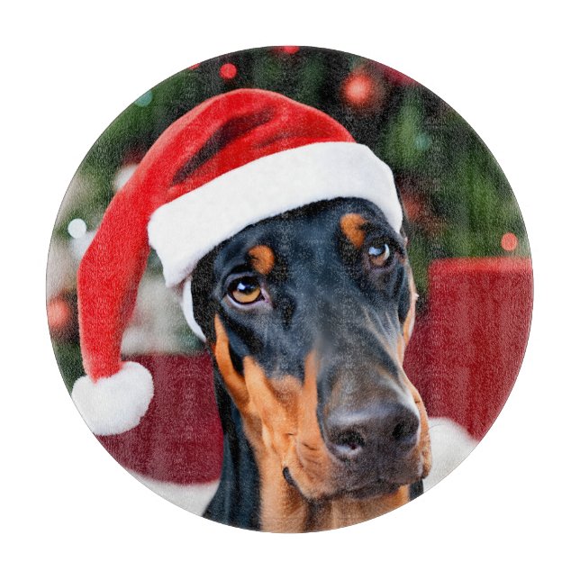 Doberman jul (Framsidan)