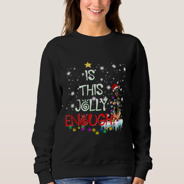 Doberman jul 840 t shirt (Framsida)