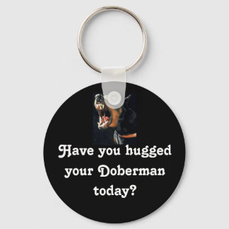 Doberman Keychain Nyckelring