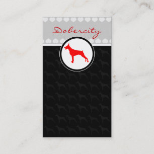 Doberman-kort Visitkort