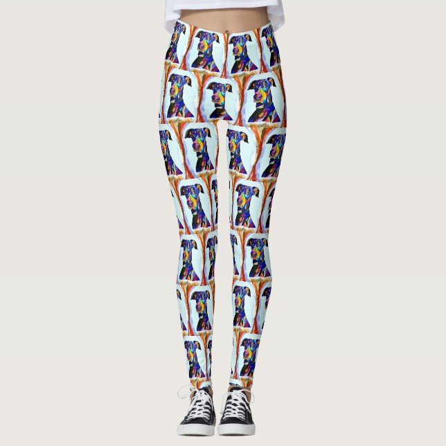 Doberman Leggings (Framsida)
