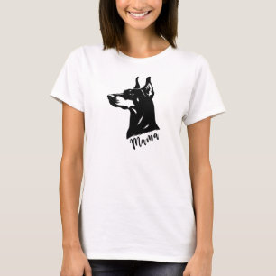 Doberman Mamma, Dobe Mamma T Shirt