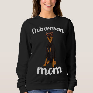 Doberman Mamma Mors dag Doberman Älskare Dobie Hun T Shirt