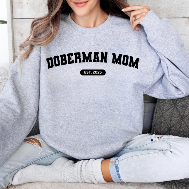 DOBERMAN MAMMA Morsa Anpassningsbar Hund Birkeland T Shirt (Skapare uppladdad)