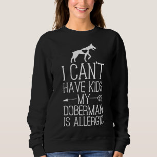 Doberman Mamma Rolig hund Mamma Cant har barn 1290 T Shirt