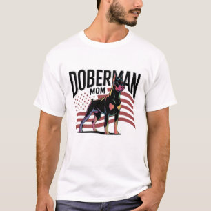 Doberman Mamma T Shirt