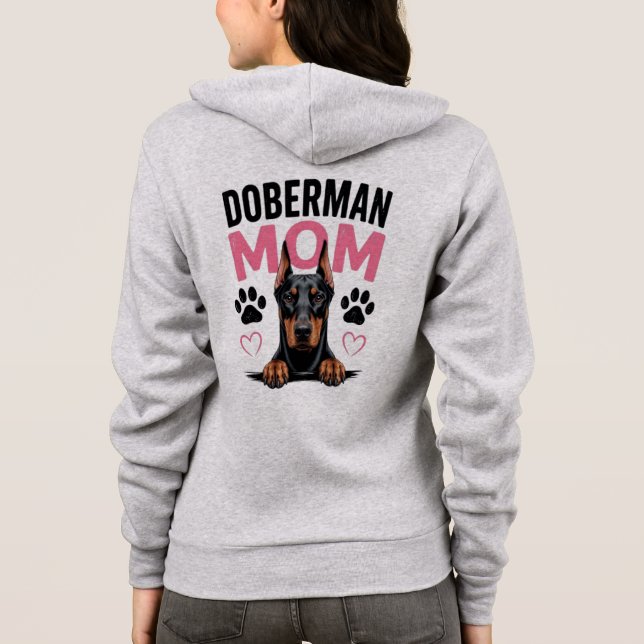 Doberman Mamma T Shirt (Baksida)