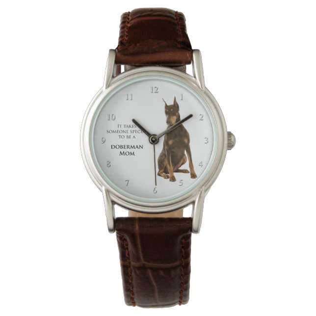 Doberman Mamma Watch Armbandsur (Framsida)