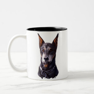 Doberman Mugg Coffee Kopp Doberman Pinscher Kopp