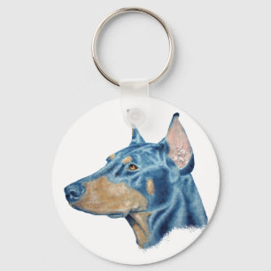 Doberman Nyckelring