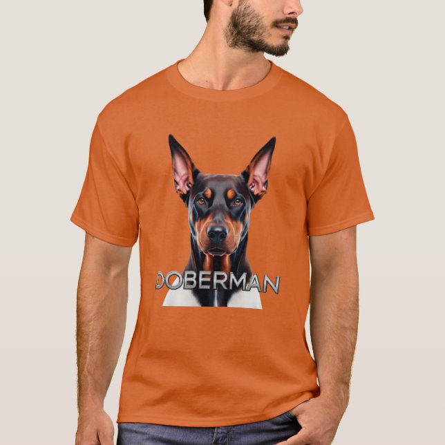 Doberman Owner T Shirt (Framsida)
