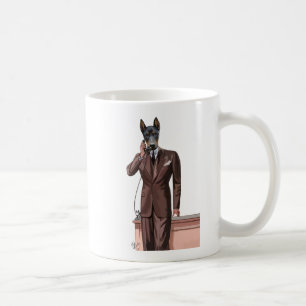 Doberman på Mobilare Kaffemugg