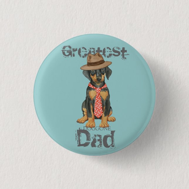 Doberman Pappa Knapp (Framsida)
