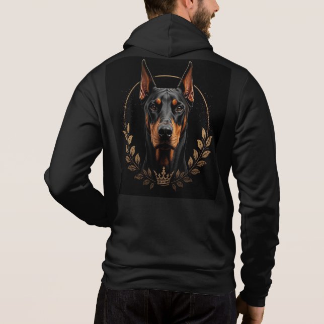 Doberman Pappa Mamma T Shirt (Baksida)