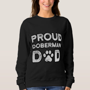 Doberman Pappa Proud Hund Pappa T Shirt