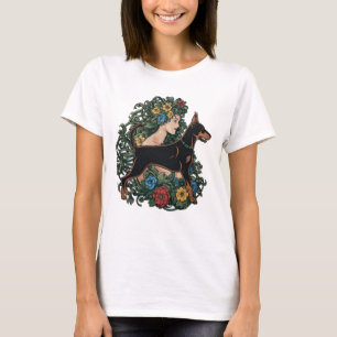 Doberman Pinscher AldriMamma T Shirt