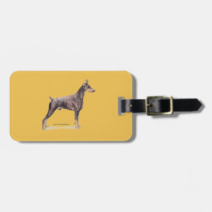 Doberman Pinscher Bagagebricka