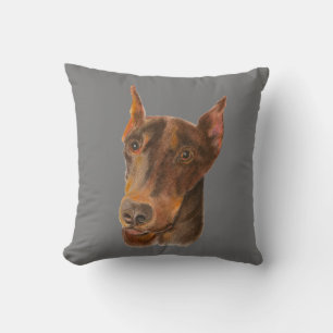 Doberman Pinscher Dekorativ kudde