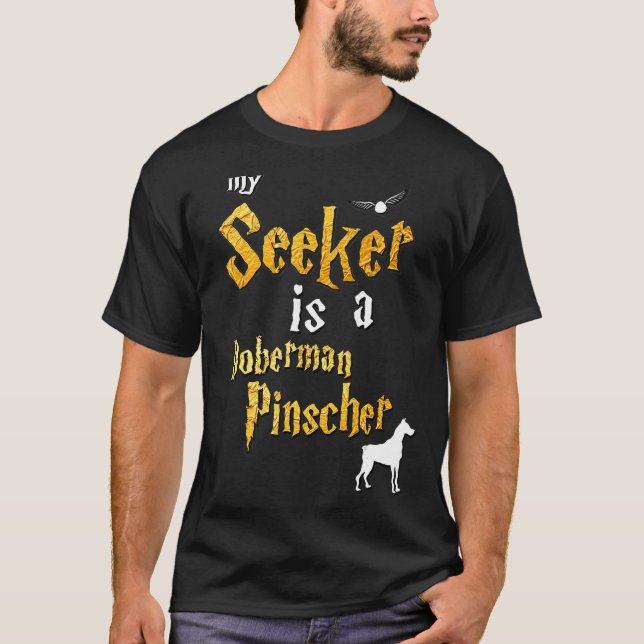 Doberman Pinscher Doberman Pinscher 2 T Shirt (Framsida)