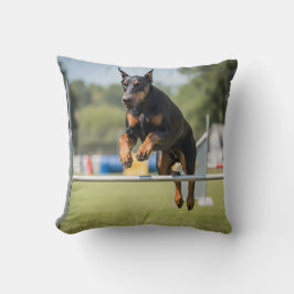 Doberman Pinscher Elegant Dekorativ kudde