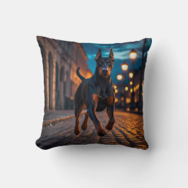 Doberman Pinscher Elegant Dekorativ kudde