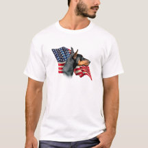 Doberman Pinscher Flagga