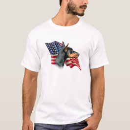 Doberman Pinscher Flagga Tröja