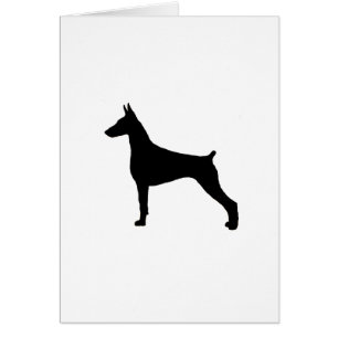 doberman pinscher hälsningskort