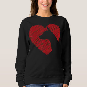 Doberman Pinscher Heart Valentine Day Hund T Shirt