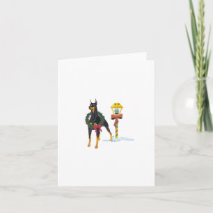 Doberman Pinscher Helgkort