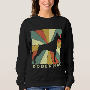 Doberman Pinscher Hund älskare Retro Vintage T Shirt