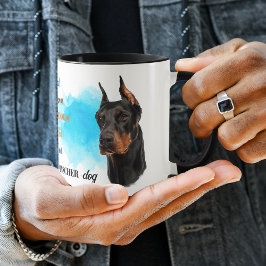 Doberman Pinscher Hund Loyal Friend Mugg