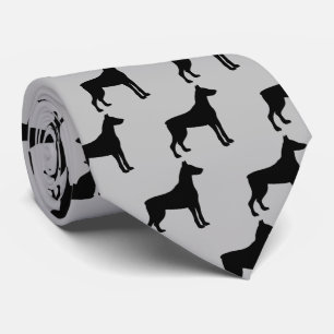 Doberman Pinscher Hund Silhouette Slips