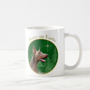 Doberman Pinscher (isabella) Peace Kaffemugg