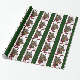 Doberman Pinscher jul Presentpapper
