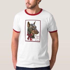 Doberman Pinscher jul T Shirt