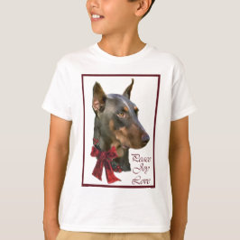 Doberman Pinscher jul Tee