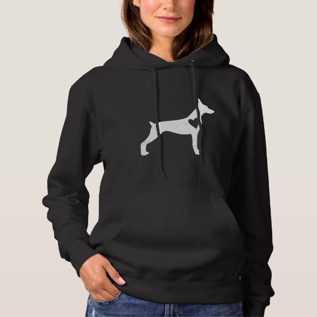 Doberman Pinscher Mamma T Shirt (Framsida)