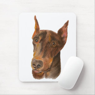 Doberman Pinscher Mouse Pad Musmatta