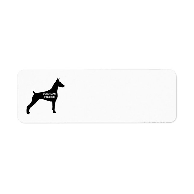 doberman pinscher namn silo black.png returadress etikett (Framsidan)