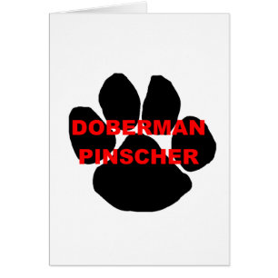 doberman pinscher namn tass hälsningskort