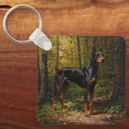 Doberman Pinscher Nyckelring