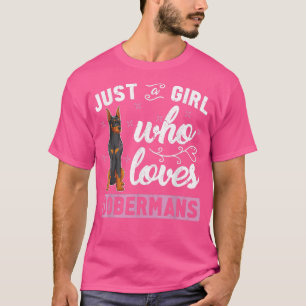 Doberman Pinscher Owner Hund älskare Girls Women C T Shirt