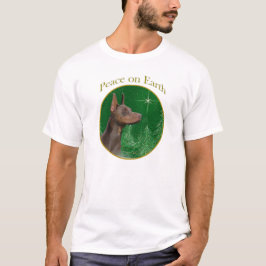 Doberman Pinscher Peace T Shirt