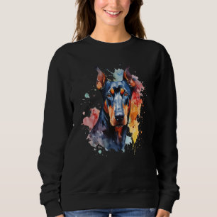 Doberman Pinscher Porträtt - Hund älskare Pet Hund T Shirt