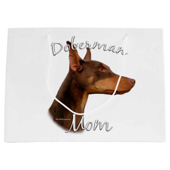 Doberman Pinscher (röd) Mamma 2 (Framsidan)